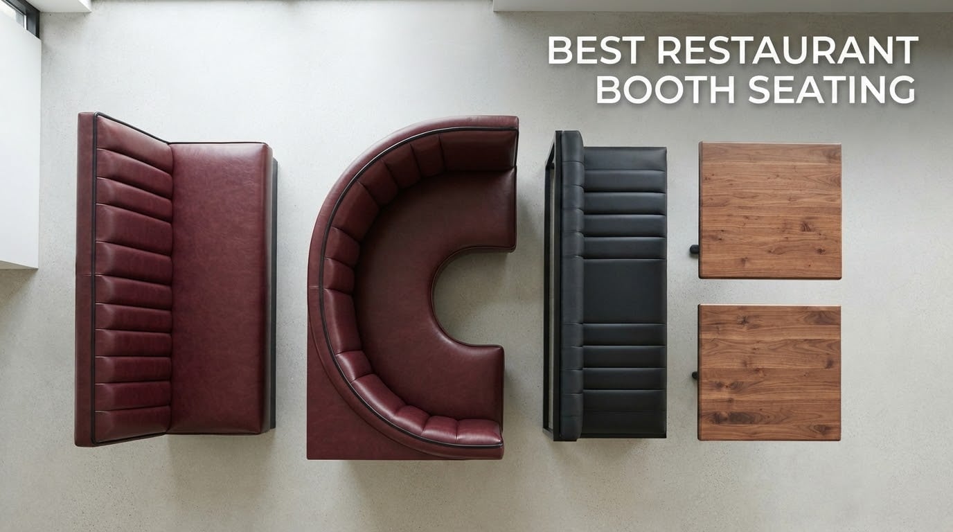 best restaurant booth seating