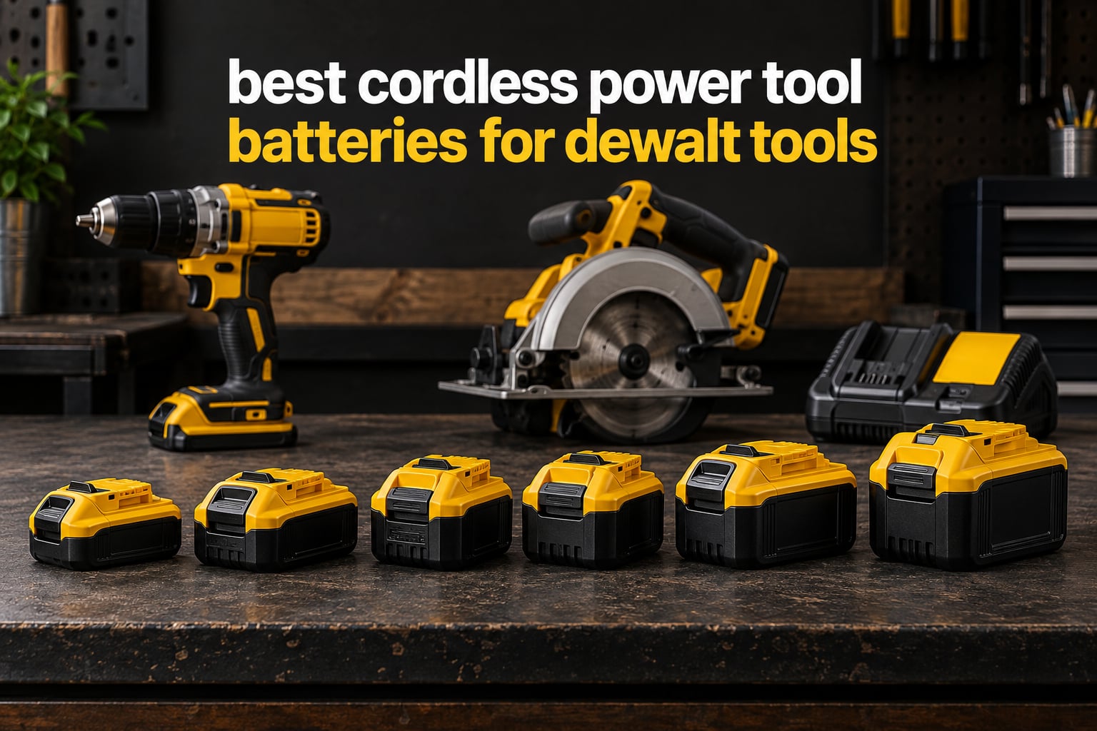 best cordless power tool batteries for dewalt tools