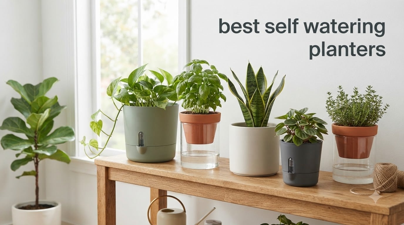 best self watering planters