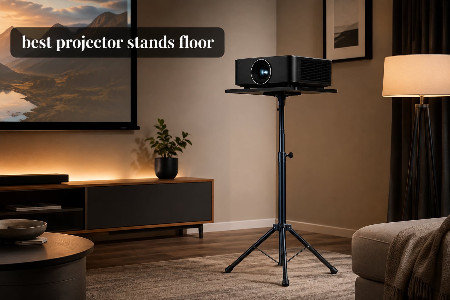 best projector stands floor