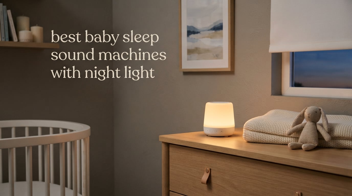 best baby sleep sound machines with night light