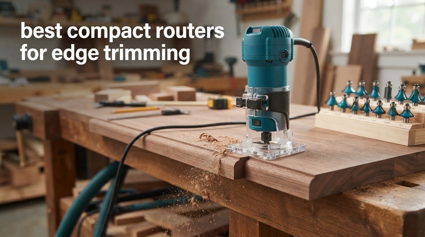 best compact routers for edge trimming