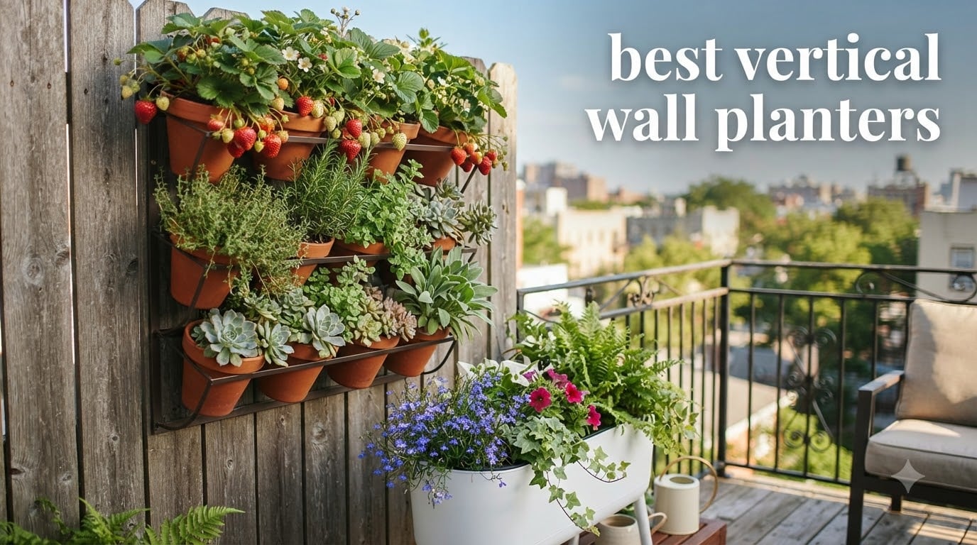 best vertical wall planters