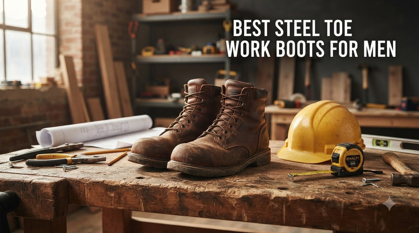 best steel toe work boots for men
