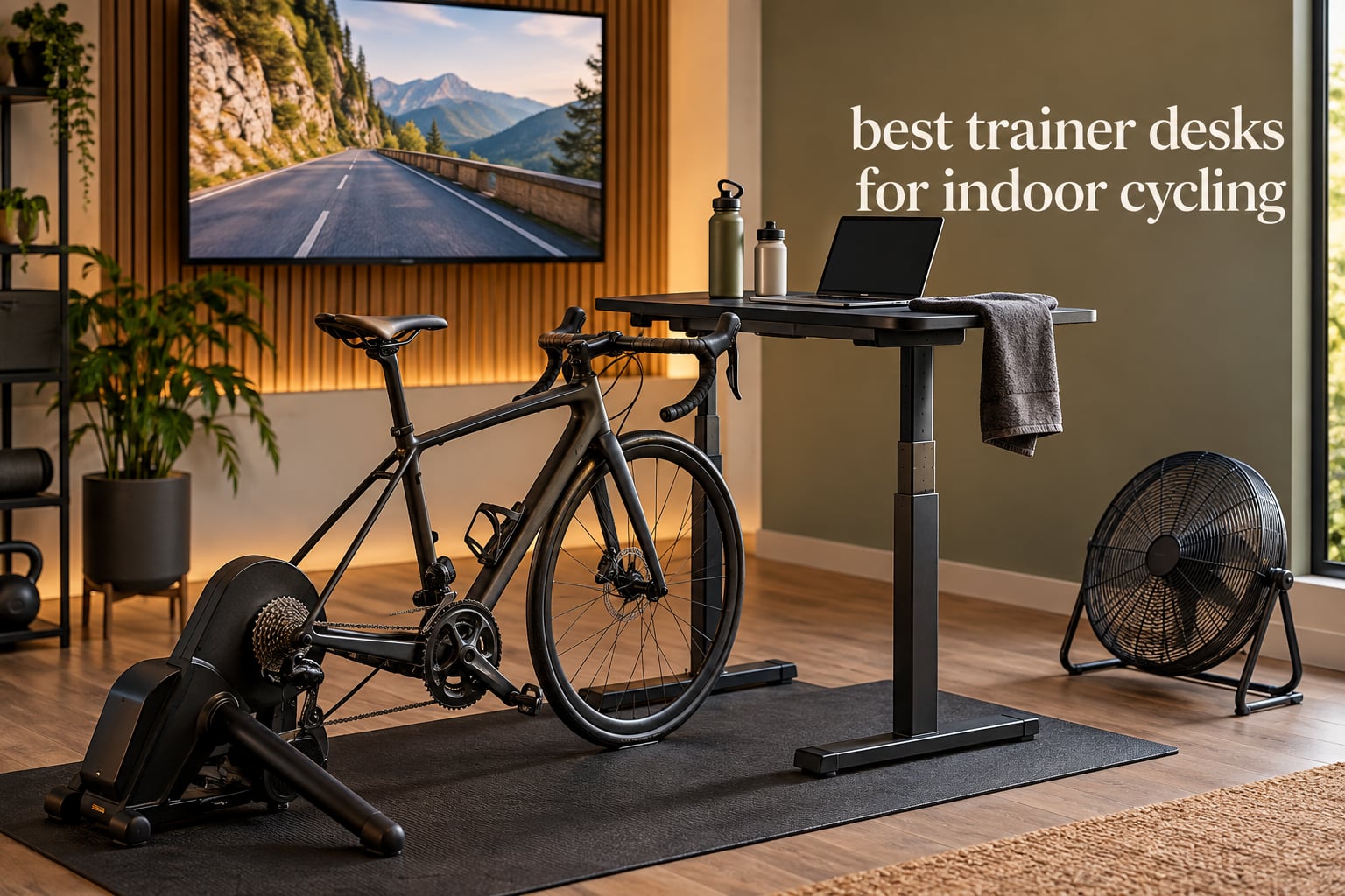 best trainer desks for indoor cycling