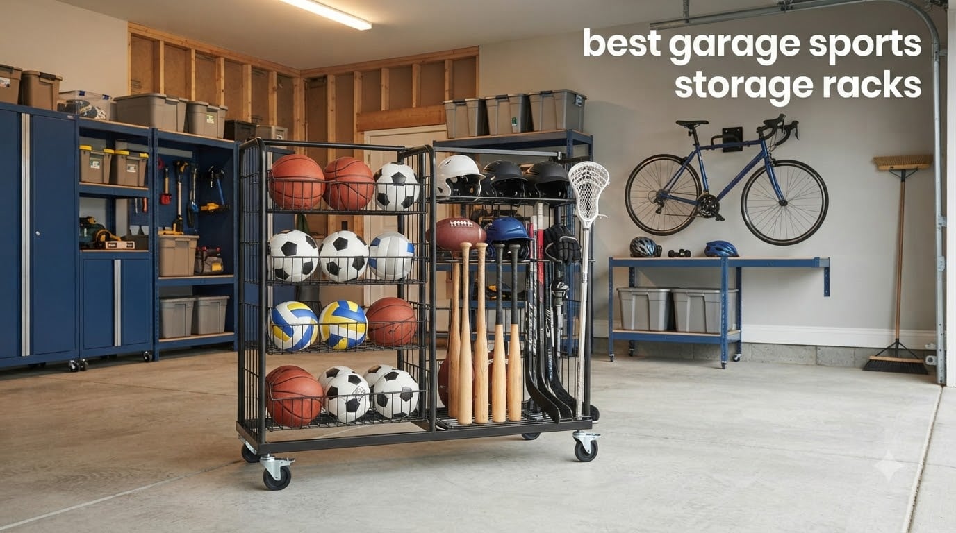 best garage sports storage racks