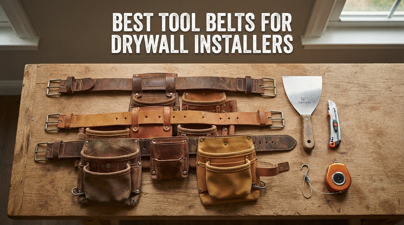 best tool belts for drywall installers