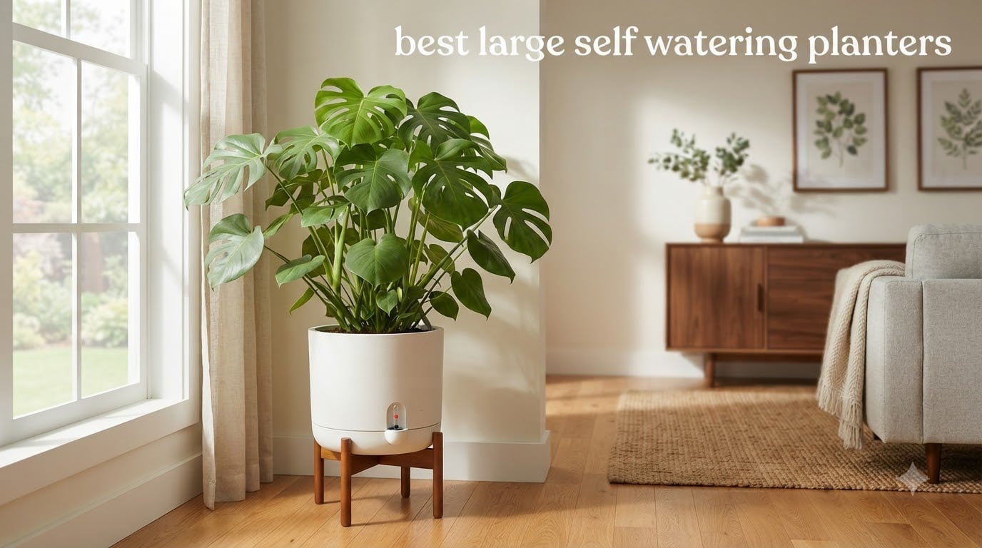 best large self watering planters
