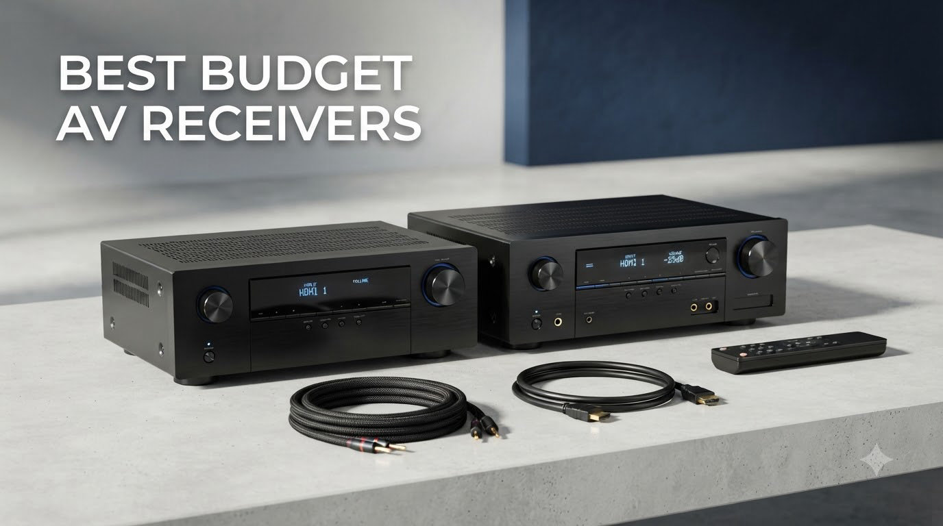 best budget av receivers