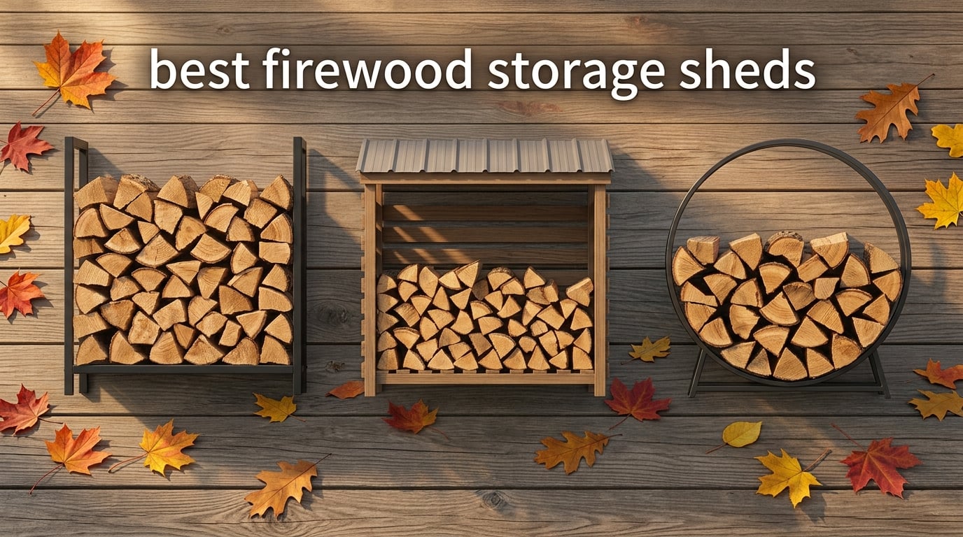 best firewood storage sheds