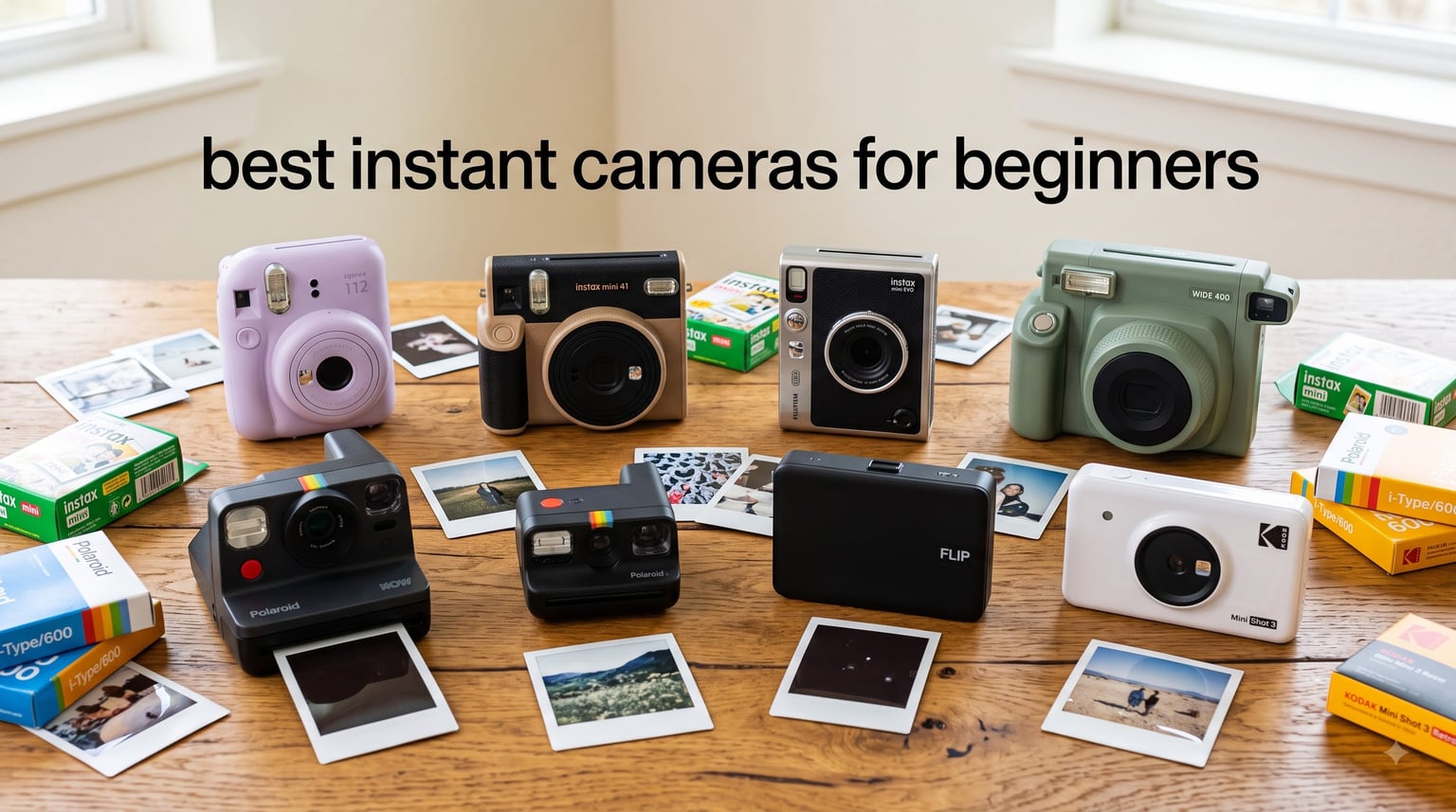 best instant cameras for beginners