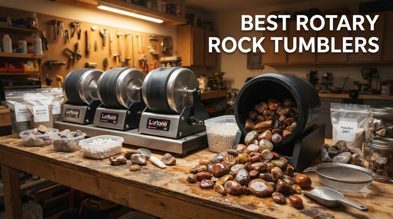 best rotary rock tumblers