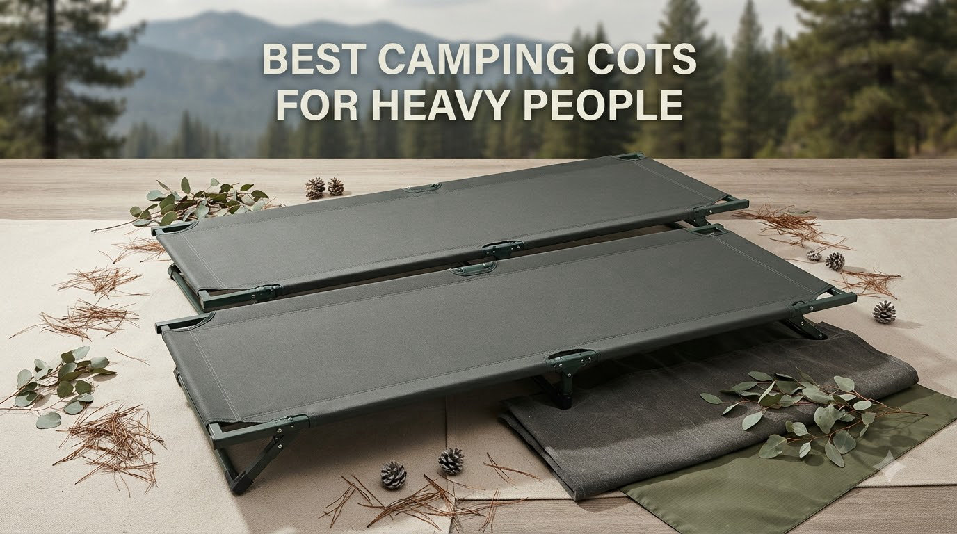 best camping cots for heavy people