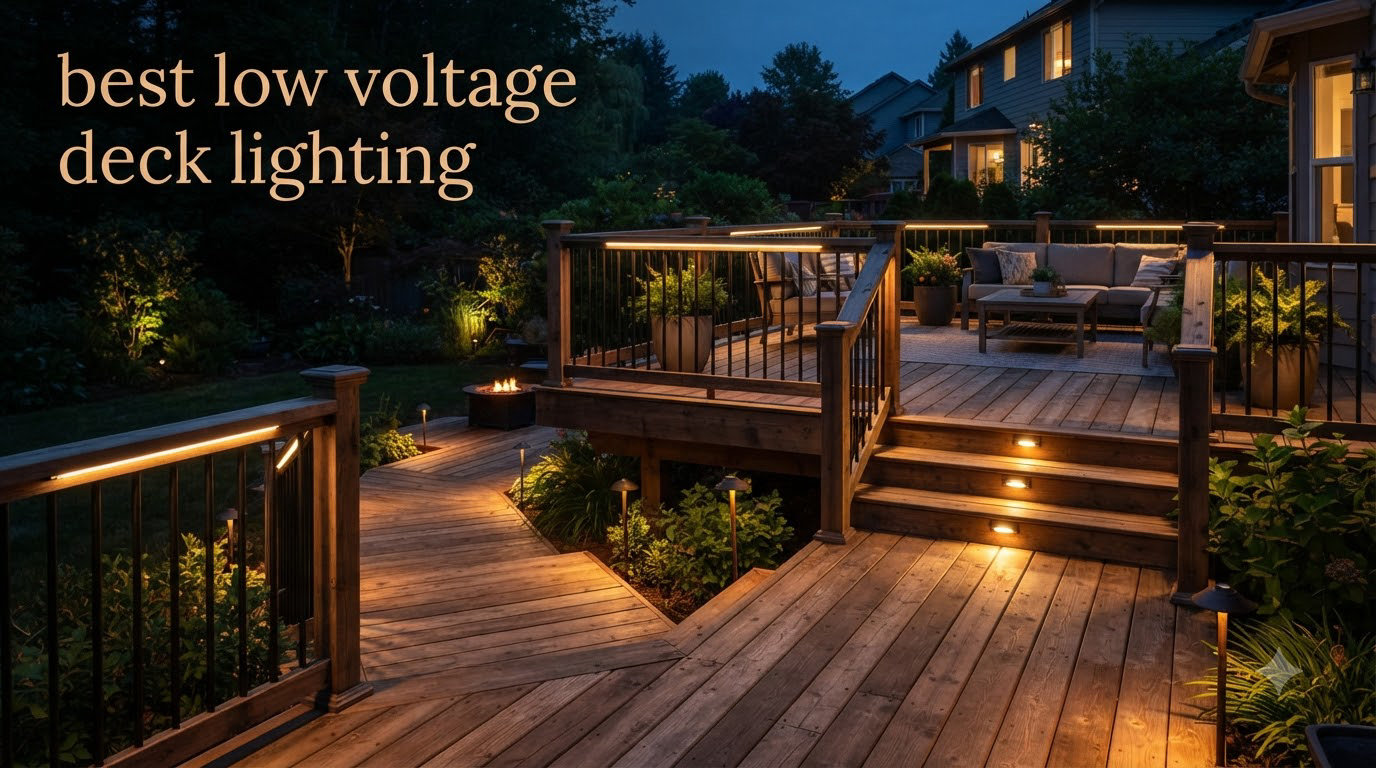 best low voltage deck lighting