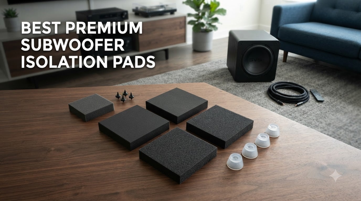 best premium subwoofer isolation pads