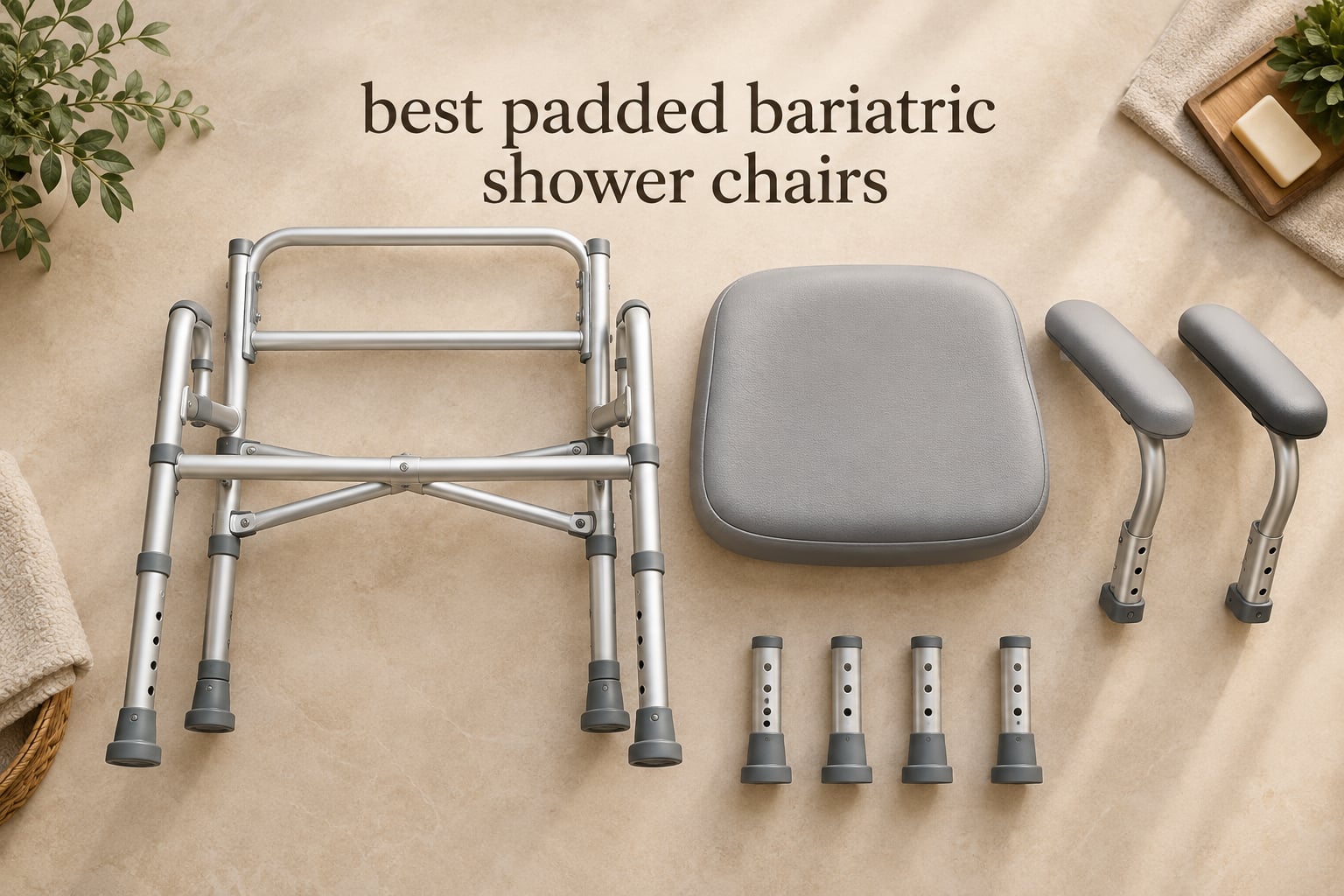 best padded bariatric shower chairs