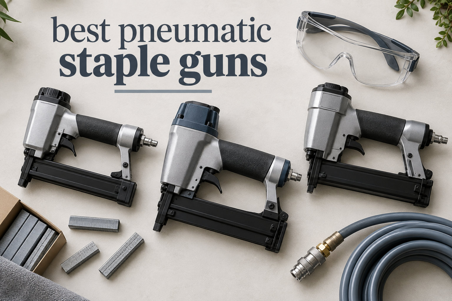 best pneumatic staple guns