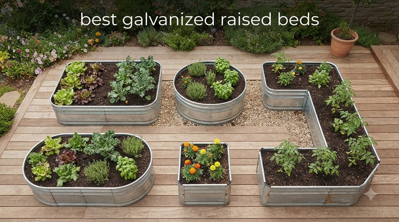 best galvanized raised beds