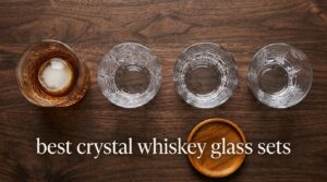 best crystal whiskey glass sets