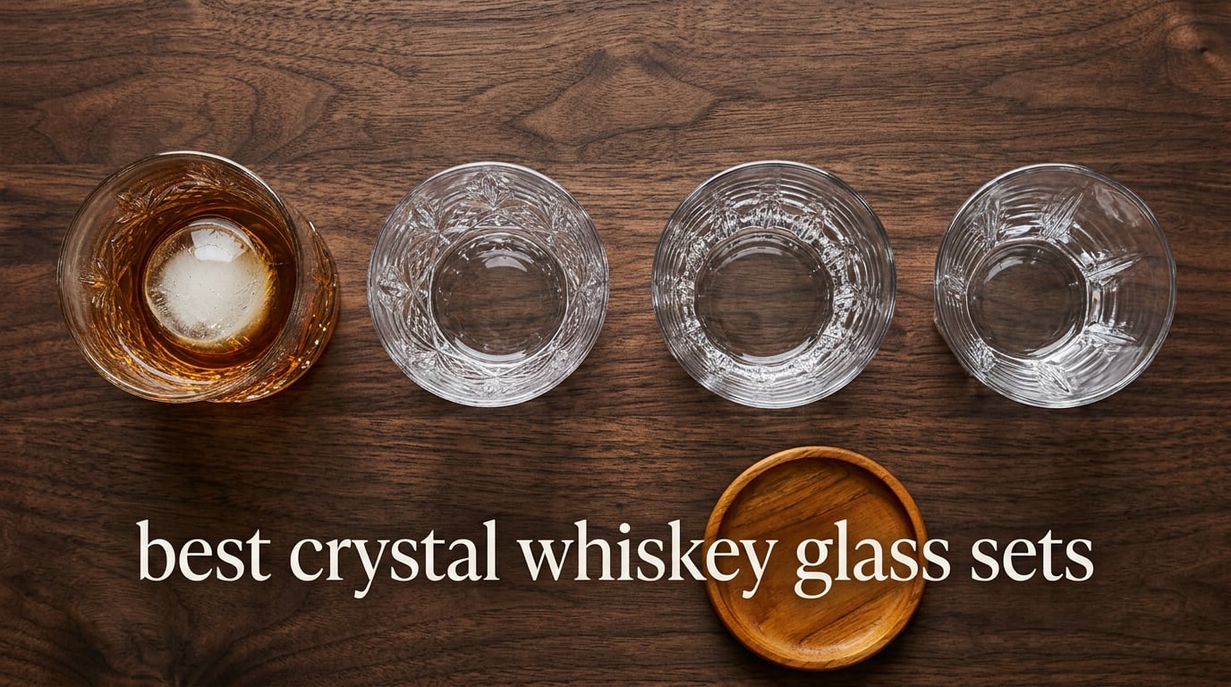 best crystal whiskey glass sets