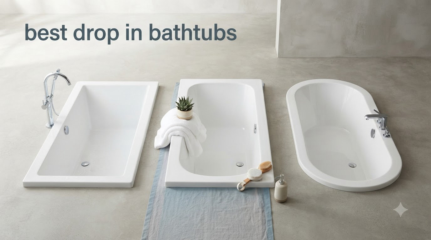 best drop in bathtubs