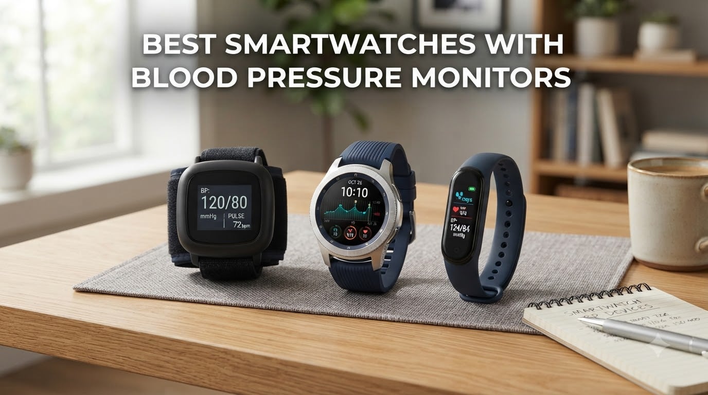 best smartwatches with blood pressure monitors