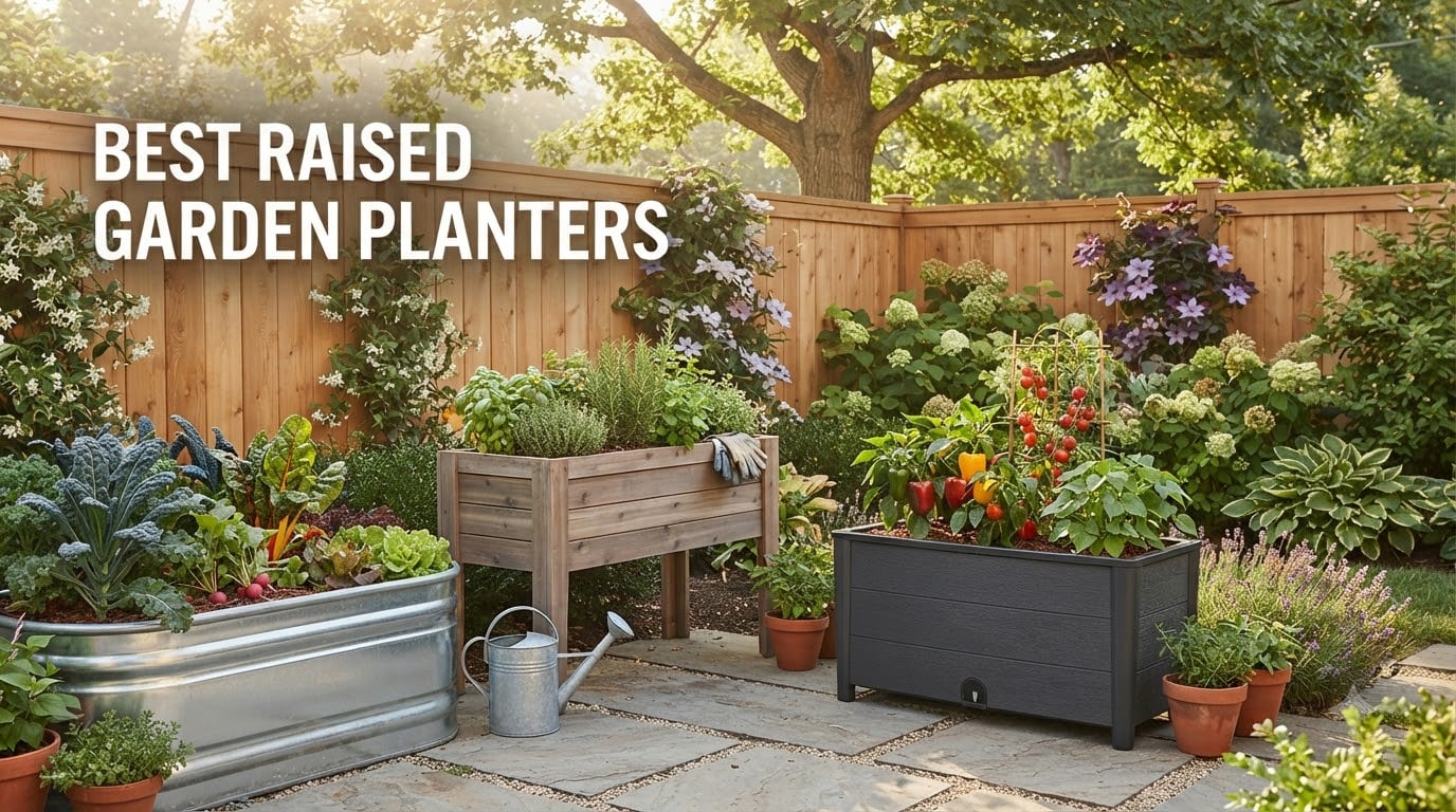 best raised garden planters