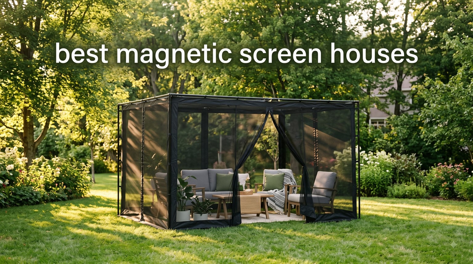 best magnetic screen houses