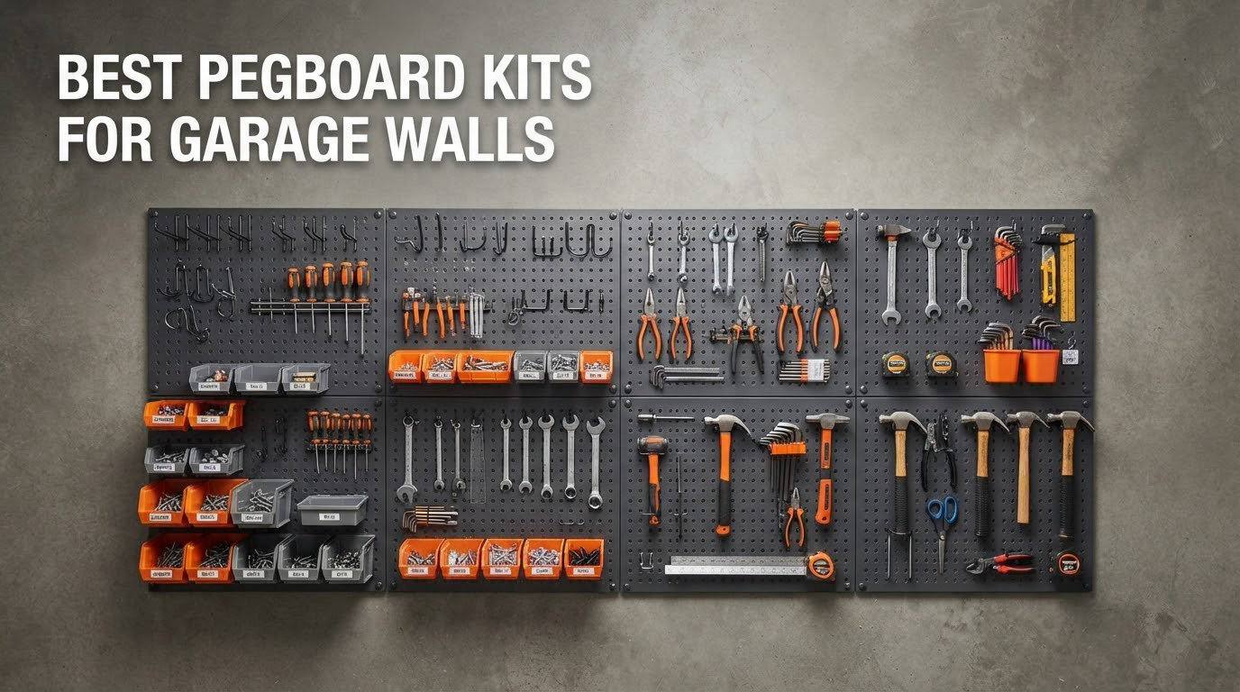 best pegboard kits for garage walls