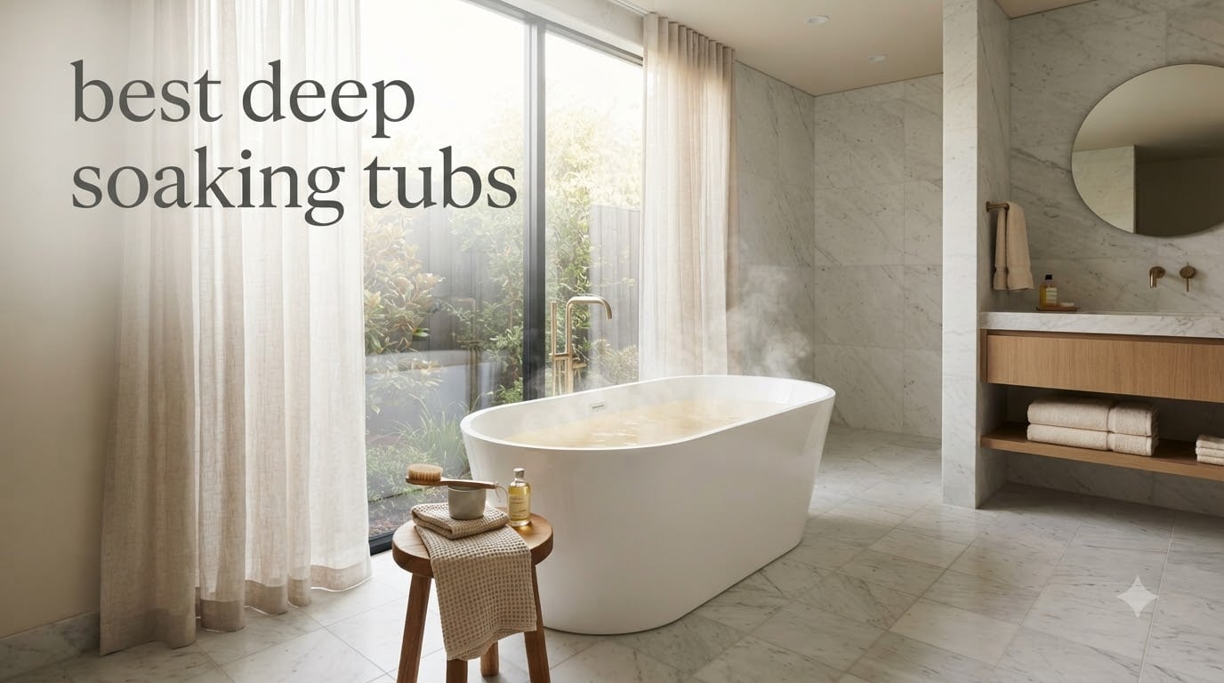 best deep soaking tubs