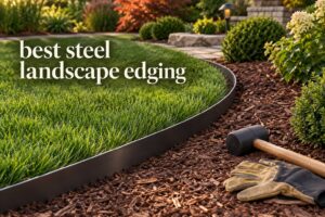best steel landscape edging