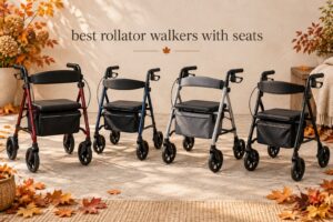 best rollator walkers with seats