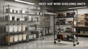 best nsf wire shelving units