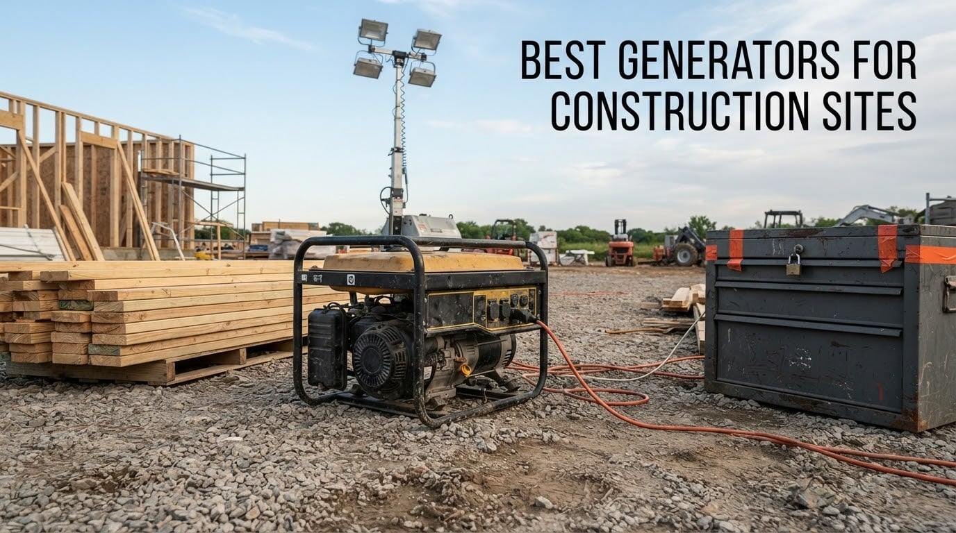 best generators for construction sites