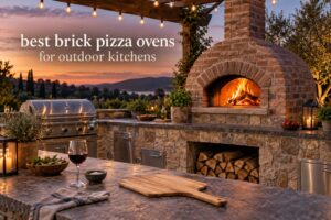 best brick pizza ovens for outdoor kitchens