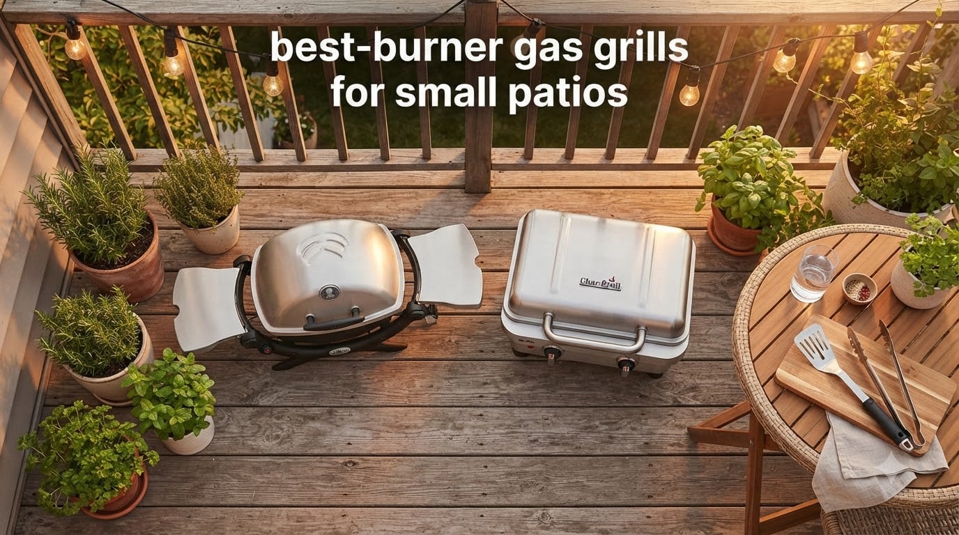 best 2-burner gas grills for small patios