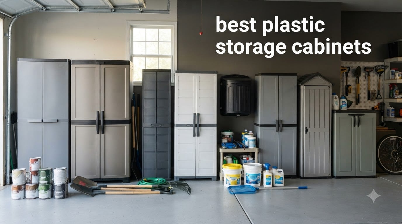 best plastic storage cabinets