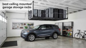 best ceiling mounted garage storage racks