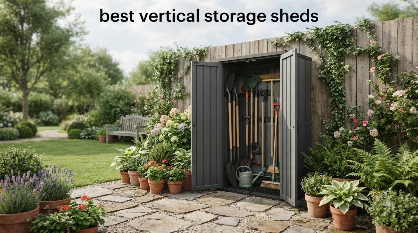best vertical storage sheds
