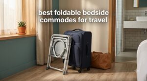 best foldable bedside commodes for travel