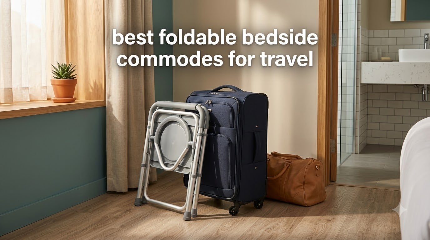 best foldable bedside commodes for travel