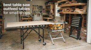 best table saw outfeed tables for small shops