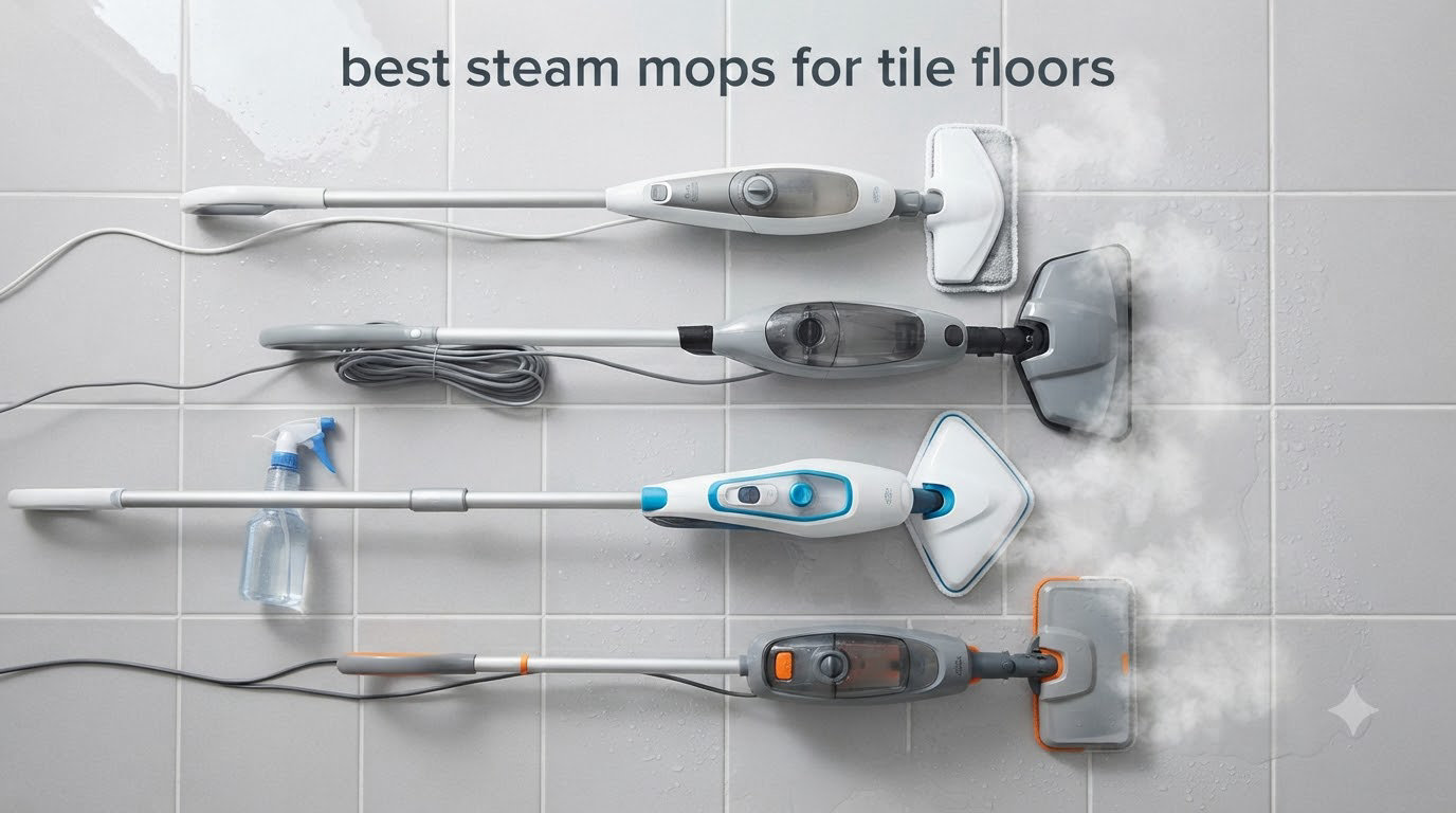 best steam mops for tile floors