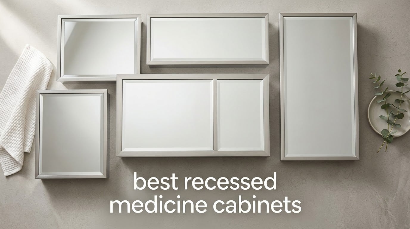 best recessed medicine cabinets