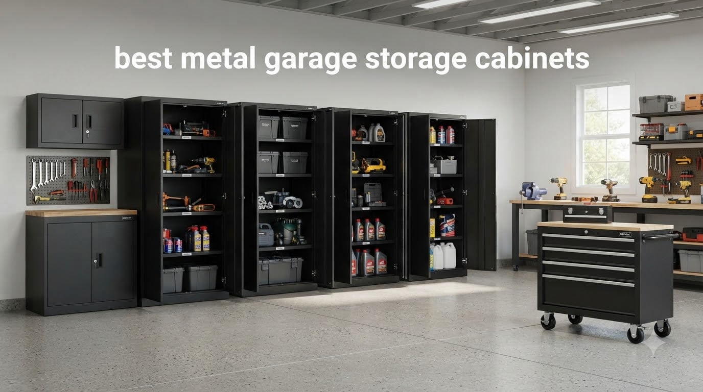 best metal garage storage cabinets