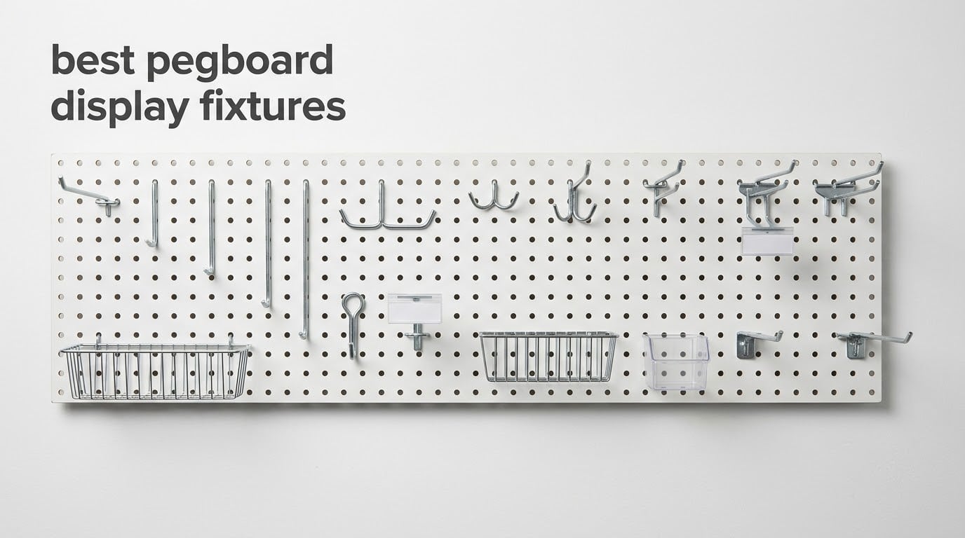 best pegboard display fixtures