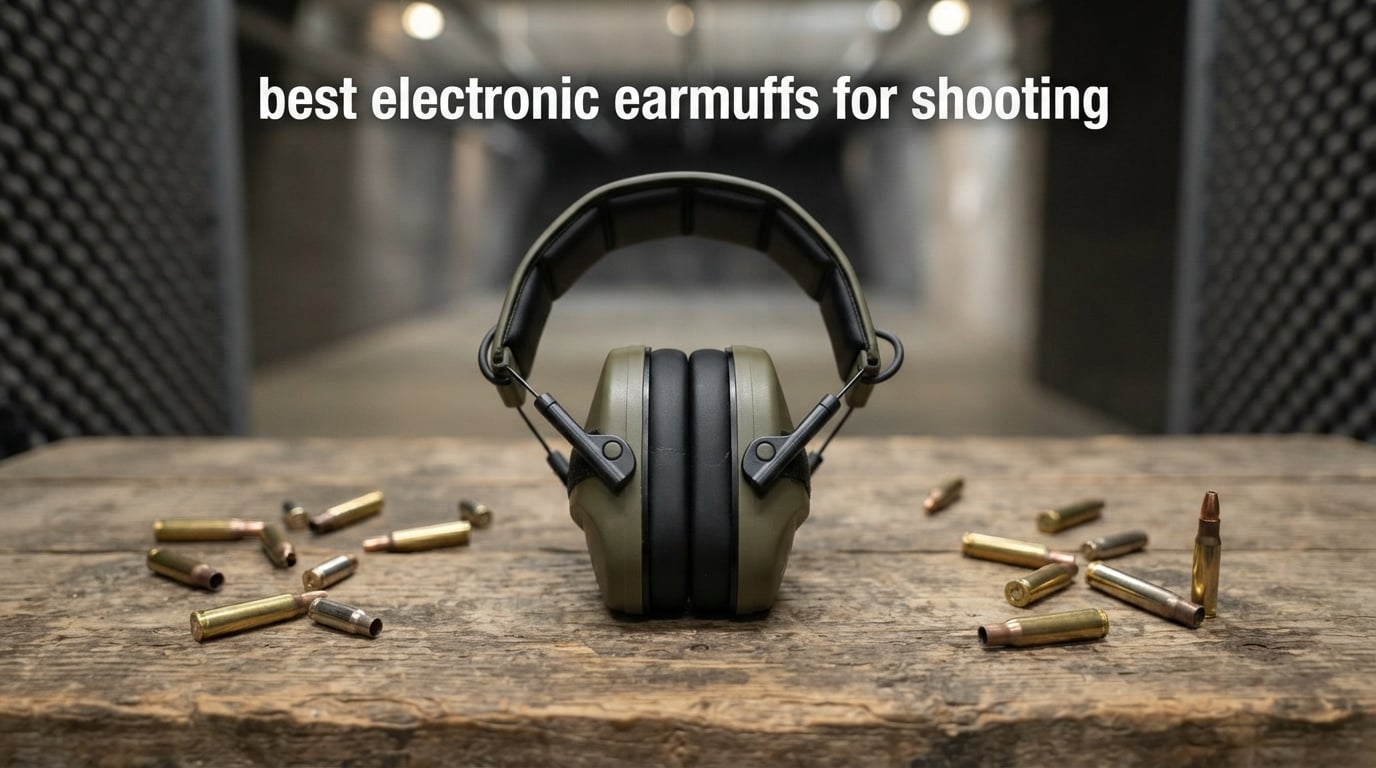 best electronic earmuffs for shooting