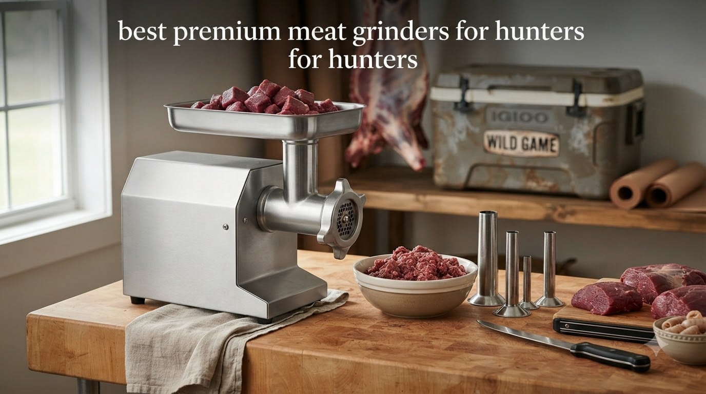best premium meat grinders for hunters