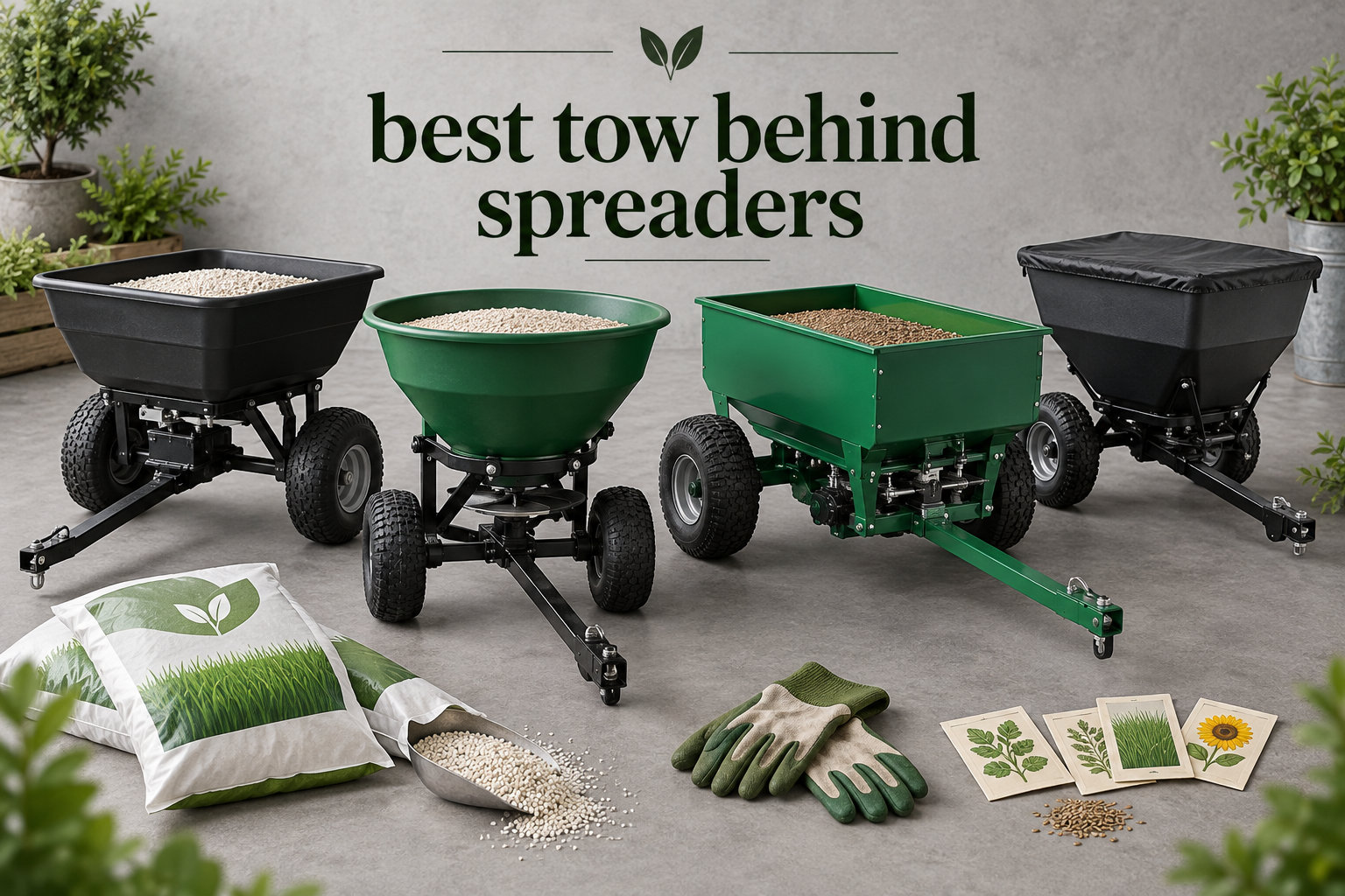 best tow behind spreaders