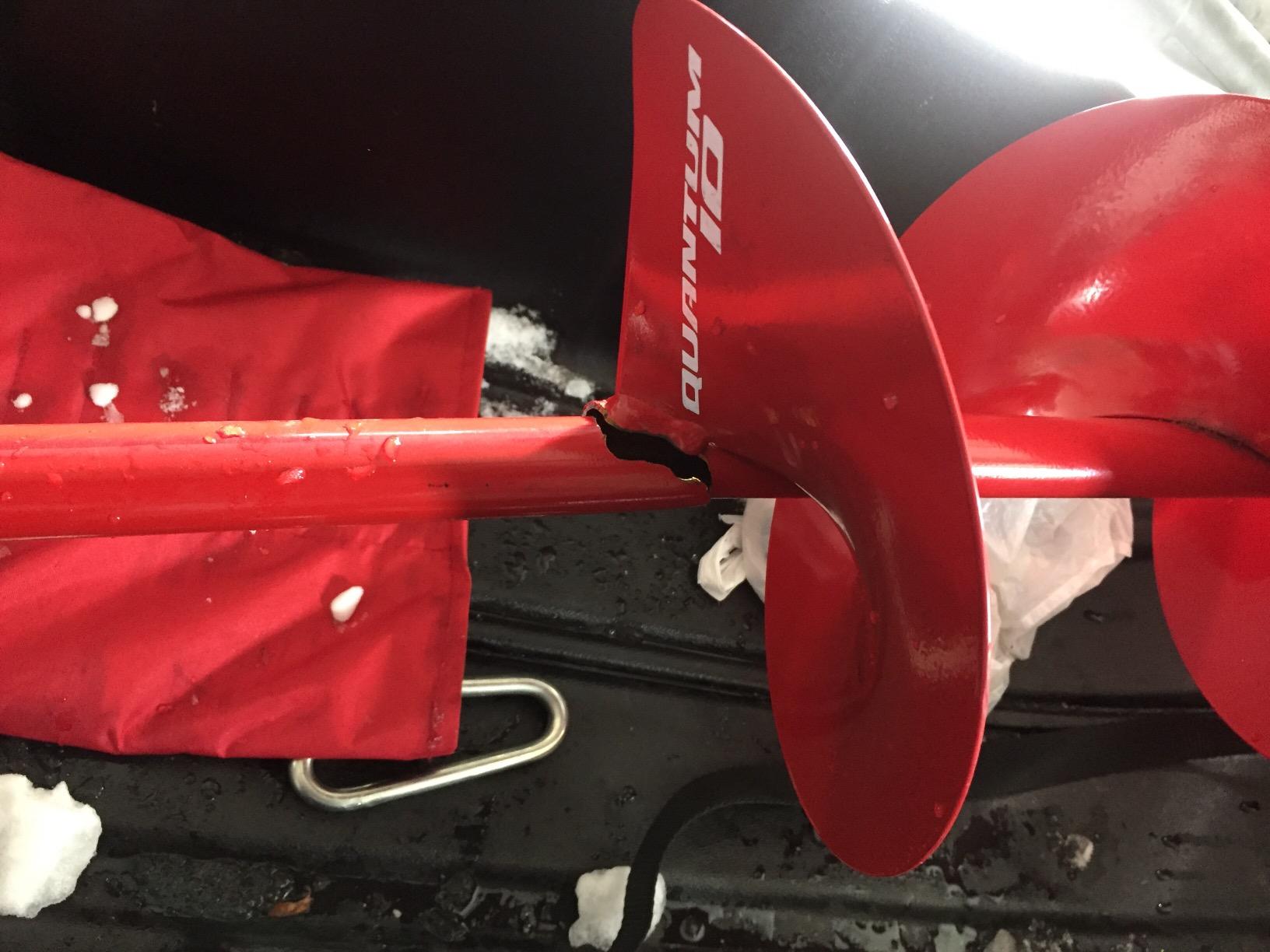 Eskimo Quantum Ice Fishing Auger Bit customer photo 2